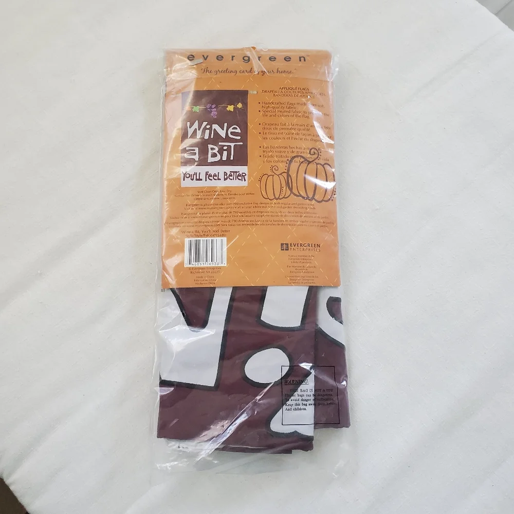 Wine A Bit You'll Feel Better Decorative Fall Banner 28